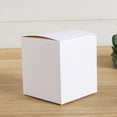 thumbnail image 2 of EeaseCA 30pcs White Gift Boxes Square Packaging Box Foldable Gift Case Paper Storage Box Container for Craft (10x10x10cm), 2 of 7