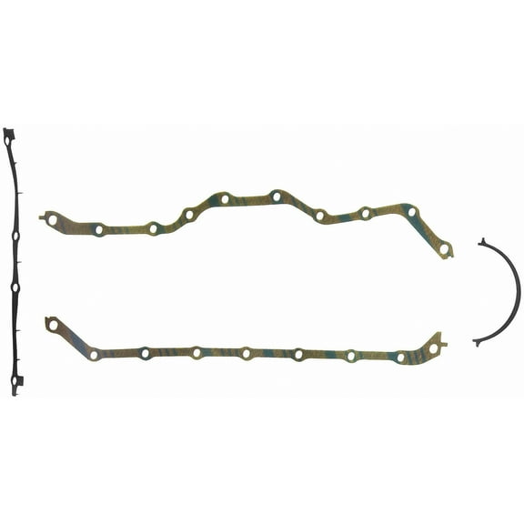 FEL-PRO OS 30476 C Oil Pan Gasket Set Fits select: 1989-1991 JEEP WRANGLER / YJ, 1987-1988 JEEP WRANGLER