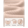 thumbnail image 5 of Fantaslook Waffle Long Sleeve Shirts for Women Button Up V Neck Henley Blouses Dressy Casual Fall Tops, 5 of 8