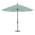 thumbnail image 4 of California Umbrella 11 ft. Fiberglass Double Vent Sunbrella Tilt Market Umbrella, 4 of 9
