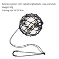 thumbnail image 1 of Black Football Ball Net Bag, Bold Encryption + Elastic Rope, Football Training Bag, Portable Ball Bag, 1 of 5