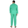 thumbnail image 4 of Inkmeso Pyjama en Coton pour Homme, Tenue de Nuit Unie, Ensemble de Détente Haut et Bas, 4 of 7
