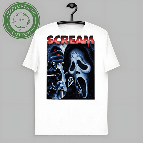 RARE Ghostface Scream Tee Shirt Scary Movie Halloween (V2) Crew T-Shirt S-5XL-TH59225