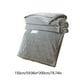 thumbnail image 3 of Manta de forro polar manta ligera de poliéster para hielo | Confort Fresco Respirable | Manta suave para la toalla | Viaje en sofá de cama para todas las estaciones | 59x79 in - 1 Pack | Azul Rojo, 3 of 6