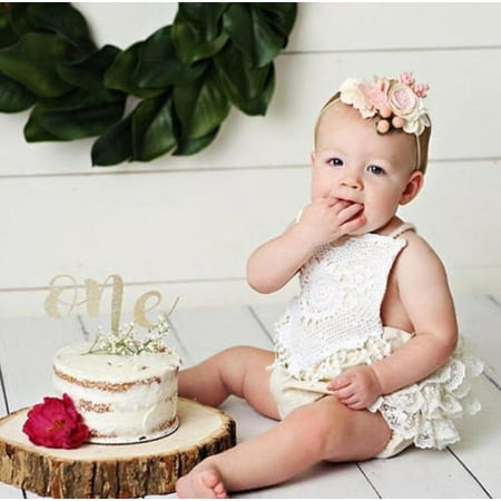 

Newborn Kid Baby Girl Fashion Clothing Lace Romper Jumpsuit Outfits Clothes Set
