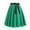 Green, variant on Women 50s Retro Skirts Vintage Hepburn Style High Waist Flared A-Line Rockabilly Swing Skirt with Belt