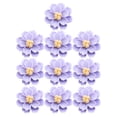 thumbnail image 2 of 10 Piezas Botones de Resina Adornos de Resina Flatback Flatback DIY Phone Case DIY Phonecover Laptop Scrapbooking Flores de Múltiples Capas Moda Púrpura Macarena Adornos de resina, 2 of 8