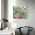 thumbnail image 4 of Orinice Flamingo Palm Leaf Fine Art Aesthetic Poster & Print Wall Painting for Home Decor, Canvas Prints Wall Art for Living Room Bedroom Office 20x16in, 4 of 6