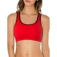 thumbnail image 2 of Fruit of the Loom Cotton Tank Bra for Women- 3 Pack, 2 of 6