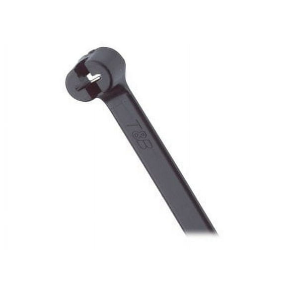 Thomas & Betts Ty-Rap Standard - Cable Tie - Black (Pack of 100)