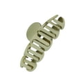thumbnail image 6 of Vocoste 3 Pcs Hair Claws for Women Orange Beige Gray Green 3.94"x1.54"x1.77", 6 of 6