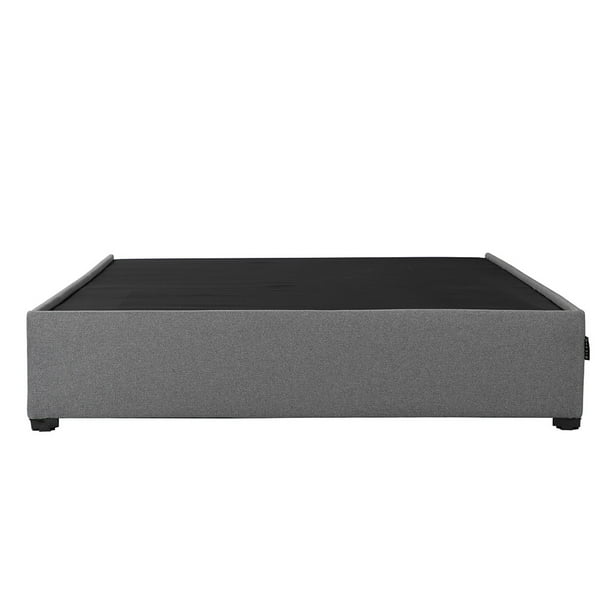 Box Base Cama Individual Gris Medio DICASA Orlando