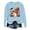 Blue, variant on Halloween Lightweight Sweatshirts For Women Women’ S Casual Long Sleeve Crewneck Graphic Pullover Sweatshirts Loose Fittops Winter Warm Knitted Outerwear