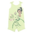 thumbnail image 3 of Disney Princess Tiana Infant Baby Girls Romper and Headband Newborn to Toddler, 3 of 5