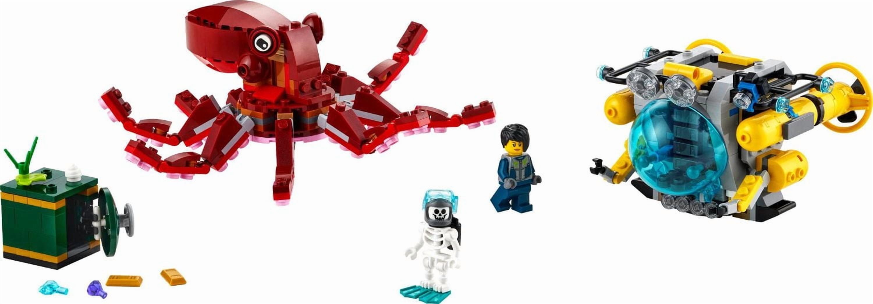 LEGO Creator Sunken Treasure Mission 31130 Toy Building Kit (522 Pieces)