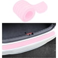 thumbnail image 1 of Yazoeia Car Rear Bumper Protector Guard, Auto Scratch-Resistant Rubber Trunk Door Entry Guard Accessory, Universal Non-Slip Vehicle Trunk Door Sill Protector for Most Cars (35"×2.7", Pink), 1 of 6
