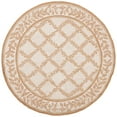 thumbnail image 5 of SAFAVIEH Chelsea Alecia Geometric Borders Wool Runner Rug, Ivory/Camel, 2'6" x 10', 5 of 10