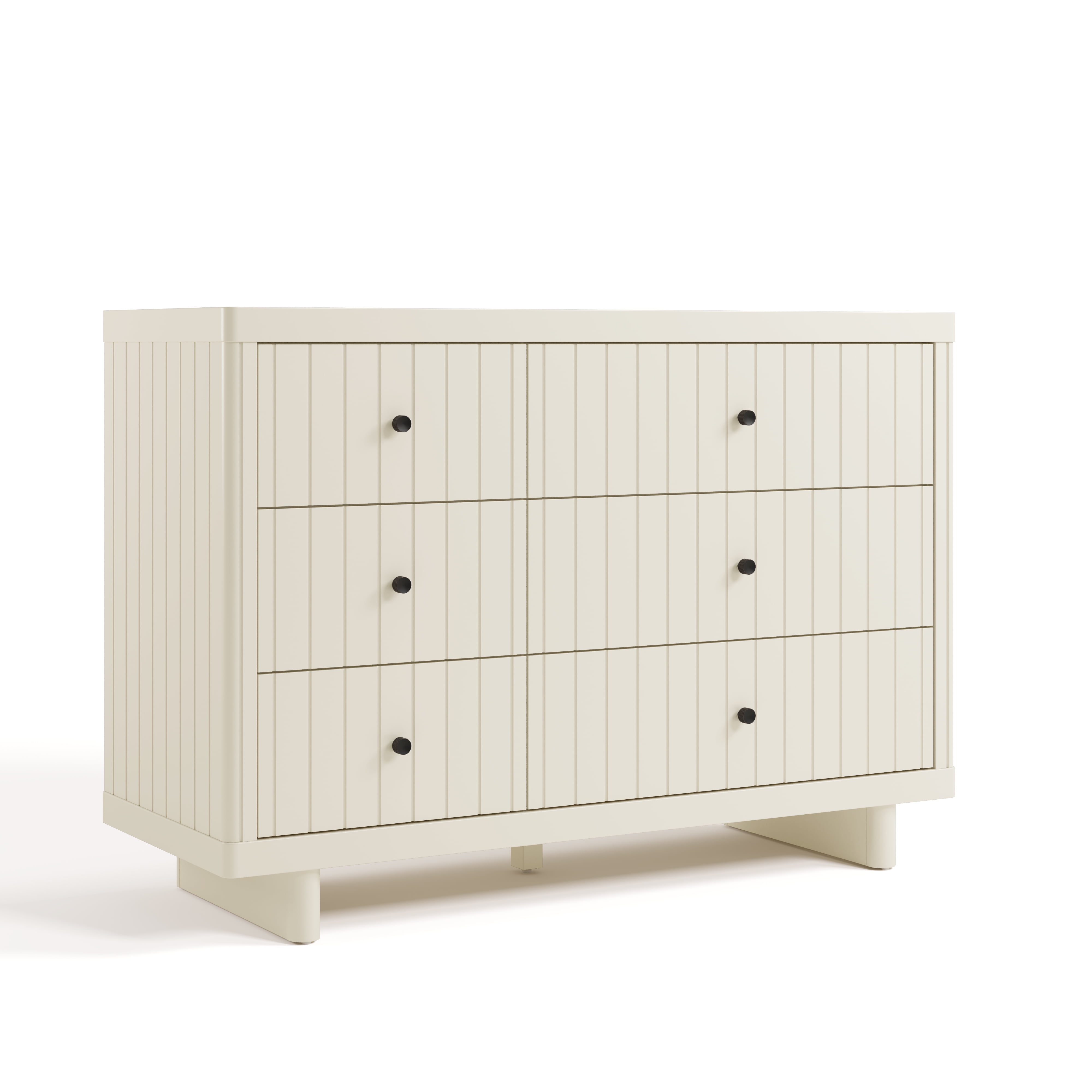 Art of Nursery by Storkcraft Kyoto 6 Drawer Nursery Dresser, Frosted Oat