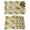Beige, variant on Yellow Lemon Placemats Set of 8, Brown Vintage Summer Fruit Watercolor Placemats for Dining Table, Place Mats for Kitchen Tabletop, Waterproof Wipeable Dining Table Mats Set