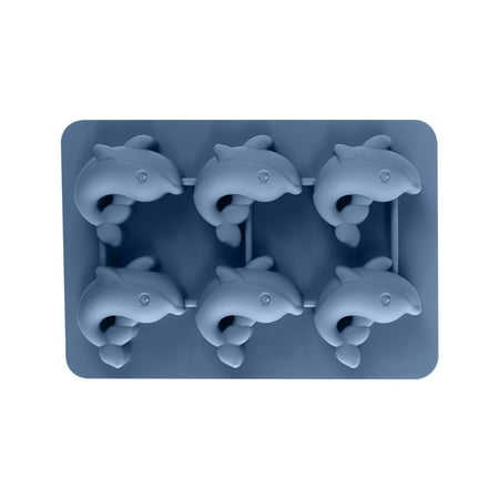 

Clearance!SDJMa Dolphin Chocolate Candy Silicone Mold Cake Fondant Gummy Fat Bomb Jelly Mould Ice Cube Tray Resin Clay Crayon Melt Mini Soap Mold