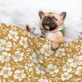 thumbnail image 3 of Yiaed Rose Flowers Print Dog Blankets-Cat Blanket Washable for Couch Protection,Puppy Blanket, Soft Plush Reversible Throw Furniture Protector-Large, 3 of 8