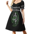 thumbnail image 1 of El vestido de manga corta Artwok más vendido, vestidos de verano, ropa de verano para mujer, 1 of 7