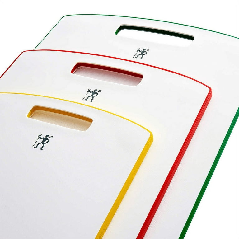 Henckels 3-pc Plastic Cutting Board Set - Multi Color 