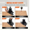 thumbnail image 2 of KFFKFF Mobile Stand, Supports up to 400 lbs, Flexibly Expands from 9.5" x 9.5", Durable Universal Base with Casters for Woodshop Tools, Bandsaws, and Machinery, 2 of 9
