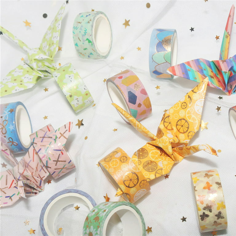  slapaflife Cute Washi Tape Set 50 Rolls Kawaii Animals Gold  Foil Decorative Masking Tape for Scrapbook,Washi Tape for Journaling,Scrapbooking  Supplies,Party Decorations,Bullet Journals : Arts, Crafts & Sewing
