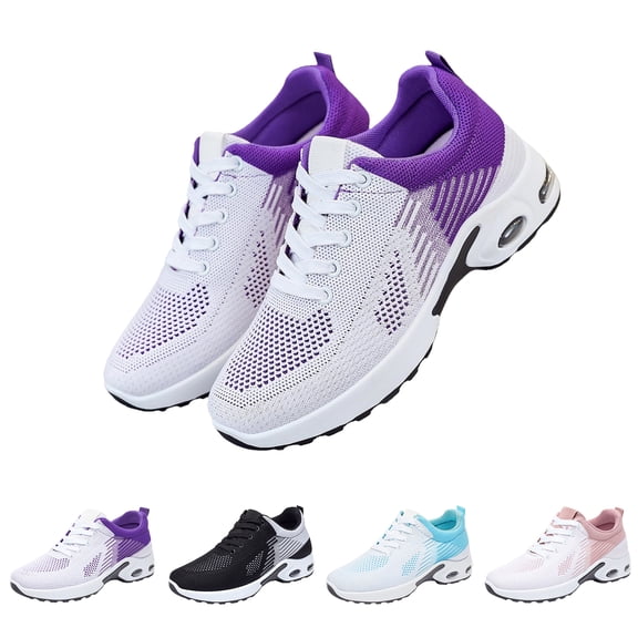 Womens Sneakers Lightweight Tennis Walking Shoes Sports Running Shoes for Woman Mesh Breathable Gym Fashion Sneakers Athletic Comfortable Casual,36