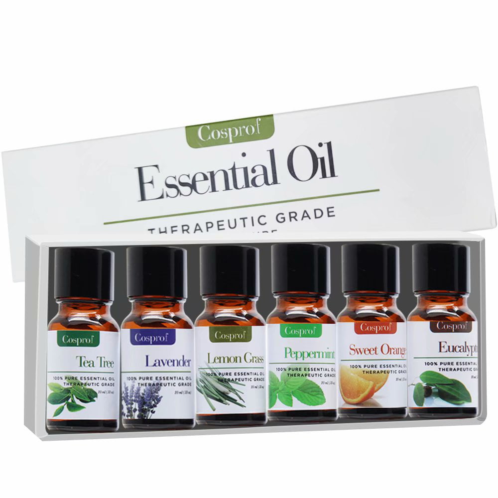 Cosprof Essential Oils Top 6 Gift Set Pure Essential Oils