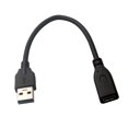 thumbnail image 2 of USB 1 Cable de Sincronización de Datos, Orientación Reversible del Enchufe y Dirección del Cable Sunnimix USB 3.0 macho a hembra tipo C, 2 of 7