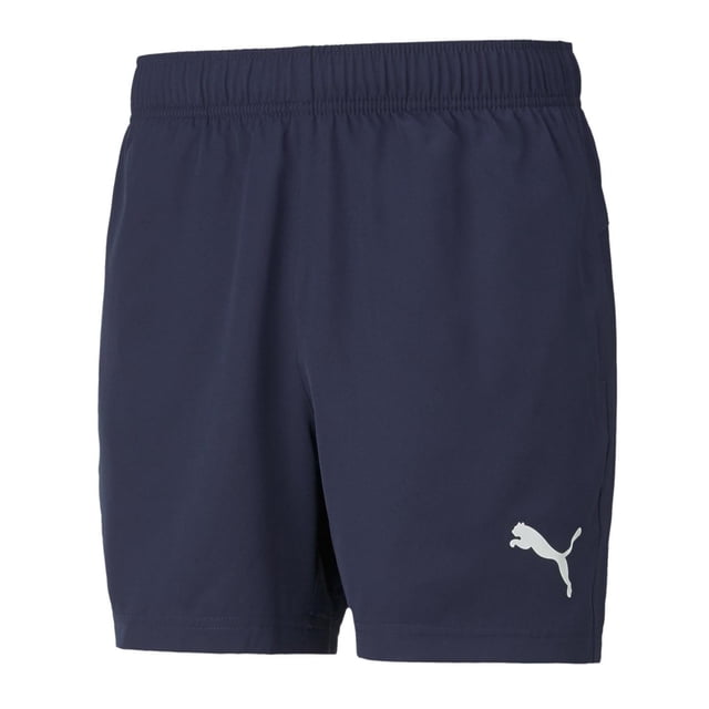 Short Puma Active Woven para Hombre 586728-06 azul marino XL