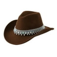 thumbnail image 3 of Men's And Women's Jazz Top Hat Western Cowboy Flash Bride Hat European And Holiday Crazy Top Hat, 3 of 3