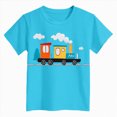 thumbnail image 4 of TOWED22 Toddler Boy Short Sleeve Tee Shirts Summer Cotton Casual Graphic Crewneck Tshirt(Sky Blue,11-12 Y), 4 of 4
