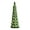 20cm, variant on CIYISON Ceramic Christmas Trees, Pre-Lit Hand-Painted Tabletop Holiday Decoration w/Multicolor Bulbs, LED Lights – Green