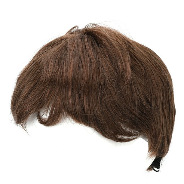 Natural top male wigs