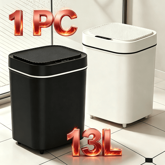 Smart Motion Sensor Trash Can
