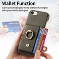 thumbnail image 3 of Compatible con iPhone 16 Plus, Funda GANGXUN con soporte magnético y tarjetero, 3 of 4