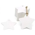 thumbnail image 4 of Etiquetas navideñas Etiquetas Etiquetas de regalo de estrella 200 piezas Papel Kraft Hngeet, 4 of 5