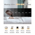 thumbnail image 5 of Cartoon Horse Blackout Curtains for Bedroom Living Room Darkening Curtains 90 Inch Modern Minimalist Animals Flower Plant Green Black Out Window Curtain Privacy Window Treatment Drapes 52"x90"x2, 5 of 9