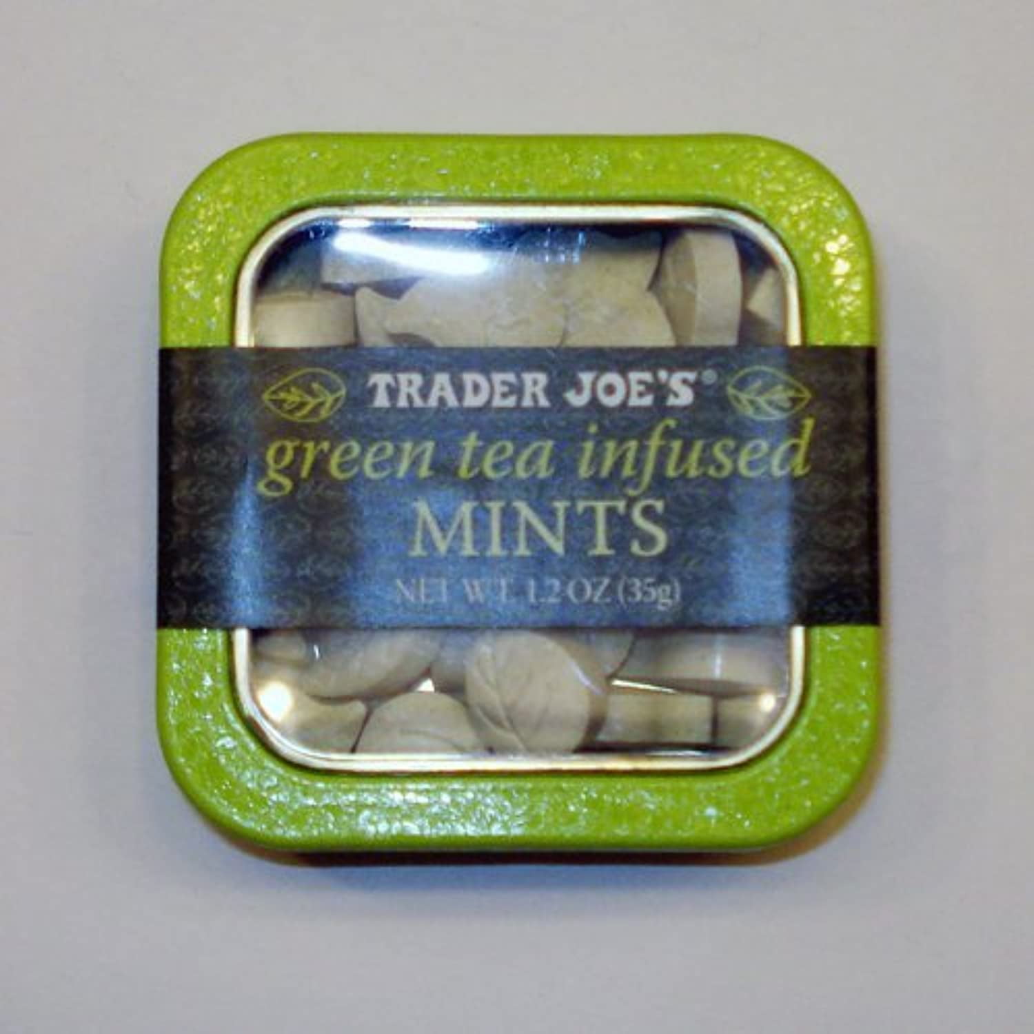 TJ Green Tea Infused Mints, 12 Tins