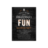 Personalized Halloween Invite - Frighteningly Fun - 5 x 7 Flat