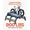 thumbnail image 4 of KFFKFF Overland Truck Bed Rack, 54.3-68.3 in Width, Adjustable Overland Bed Cargo Rack with Sidebar and 900 lbs Static Load Capacity, Heavy Duty Steel, 4 of 9
