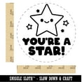 thumbnail image 2 of You're A Star Teacher Student Self-Inking Rubber Stamp Ink Stamper - Red Ink - Large 1-1/2 Inch, 2 of 7