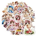 thumbnail image 6 of 35pcs-50pcs Fairy Stickers Stationery Dolls Stickers Kids  PVC Stickers for Laptop Suitcase Phone, 6 of 9
