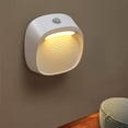 thumbnail image 2 of Fiudx Luz Nocturna de Inducción Humana, Diseño de Instalación Magnética, Interconexión de Múltiples Lámparas, Tecnología de Detección Inteligente, Ideal para Dormitorio, Pasillo, Juego de 3 Luces, Ca, 2 of 7