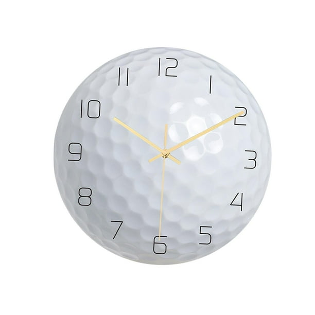Reloj de pared , reloj colgante silencioso sin garrapatas pulgadas, decoración para el hogar, sa de estar, el p Golf Sunnimix reloj de pared