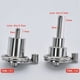 thumbnail image 5 of FRRK Sissy Flat Pancake Chastity Cage Urethral Metal Penis Rings Stainless Steel BDSM Sex Toys Intimate Products for Adults 18, 5 of 5