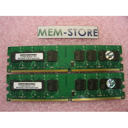 41Y2828 4GB 2X2GB DDR2 PC2-5300 Unbufferred NonECC Memory IBM Bladecenter HC10 (3rd Party)